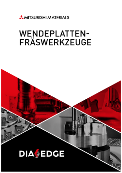DIAEDGE Wendeplatten-Fräswerkzeuge Katalog